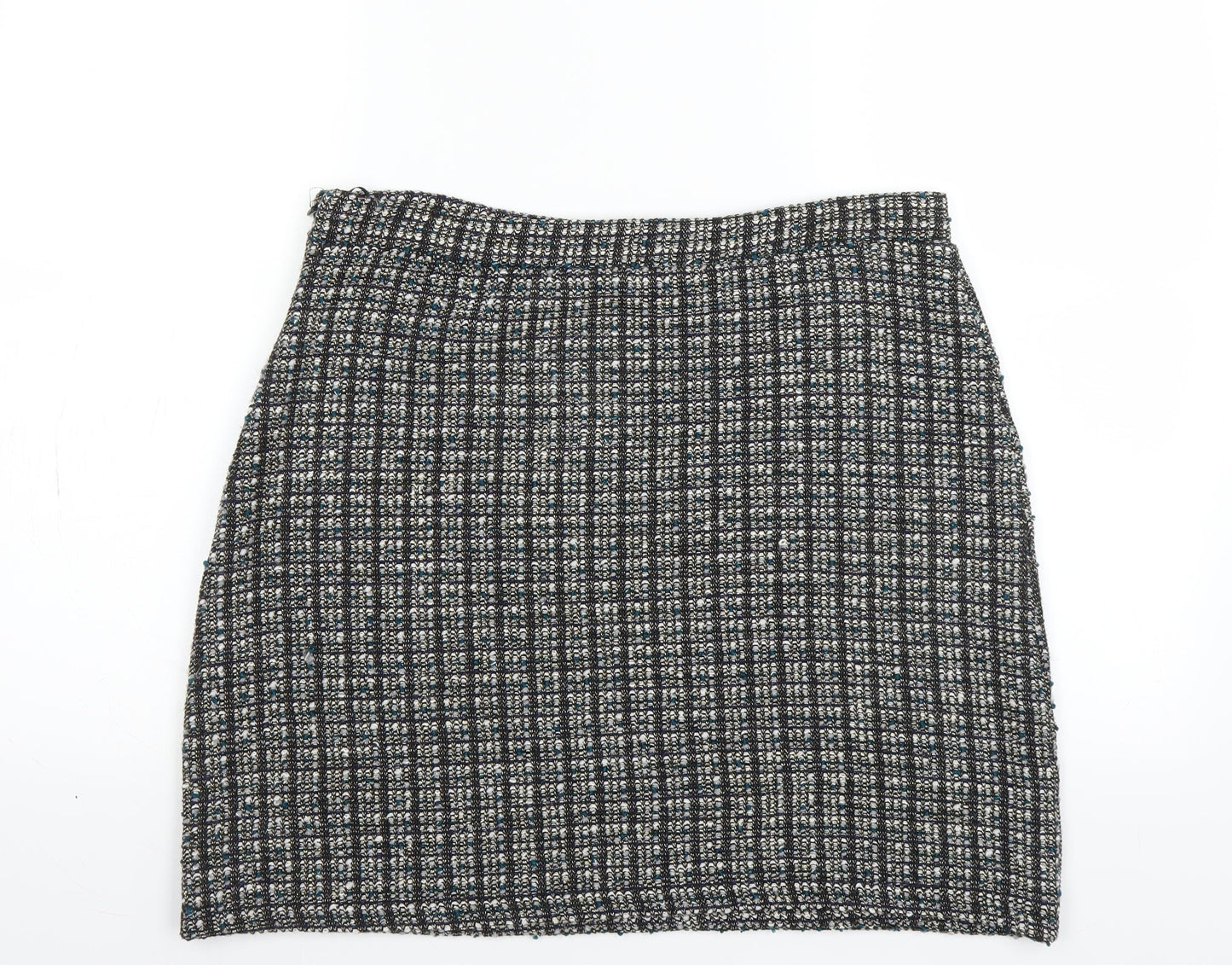 Sainsburys Womens Black   A-Line Skirt Size 10