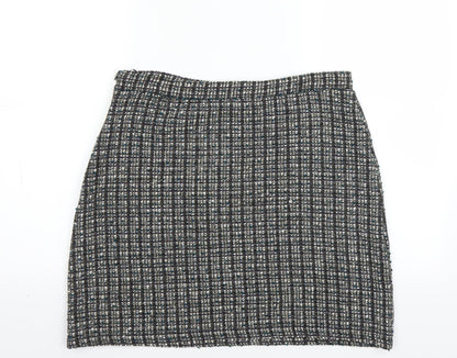 Sainsburys Womens Black   A-Line Skirt Size 10