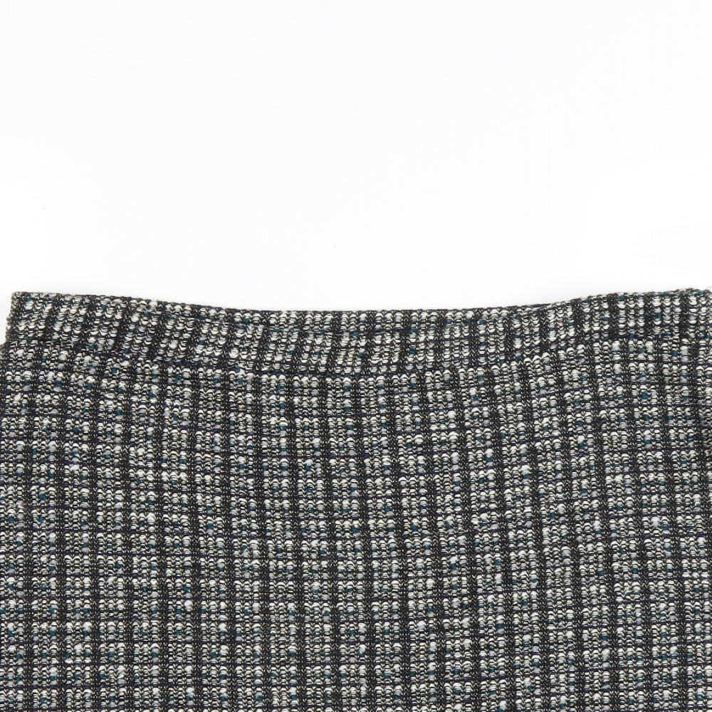 Sainsburys Womens Black   A-Line Skirt Size 10