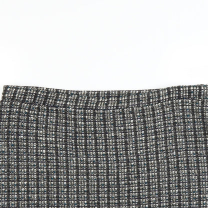 Sainsburys Womens Black   A-Line Skirt Size 10