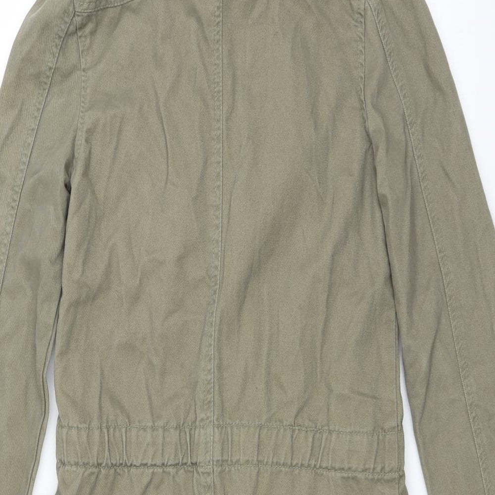 Miss Evie Girls Green   Parka Jacket Size 10-11 Years