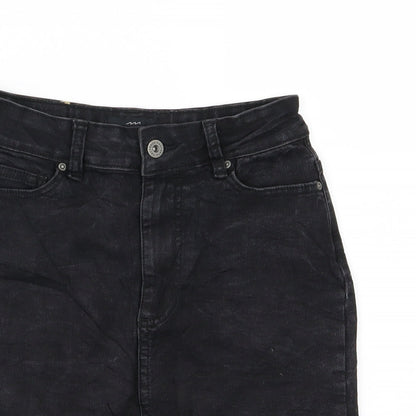 FACTORIE Womens Black  Denim A-Line Skirt Size 8