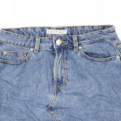 Womens UK Size 8 Denim & Co. A-Line Denim Skirt
