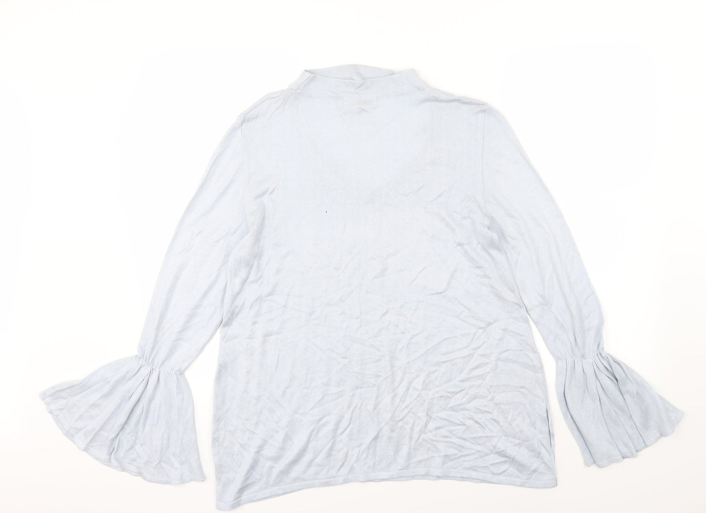 F&F Womens Blue  Knit Pullover Jumper Size 12