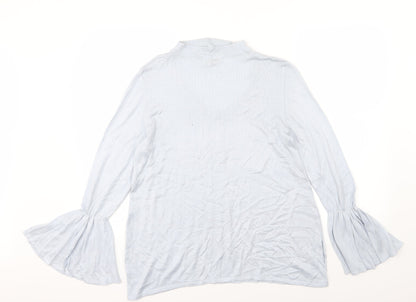F&F Womens Blue  Knit Pullover Jumper Size 12