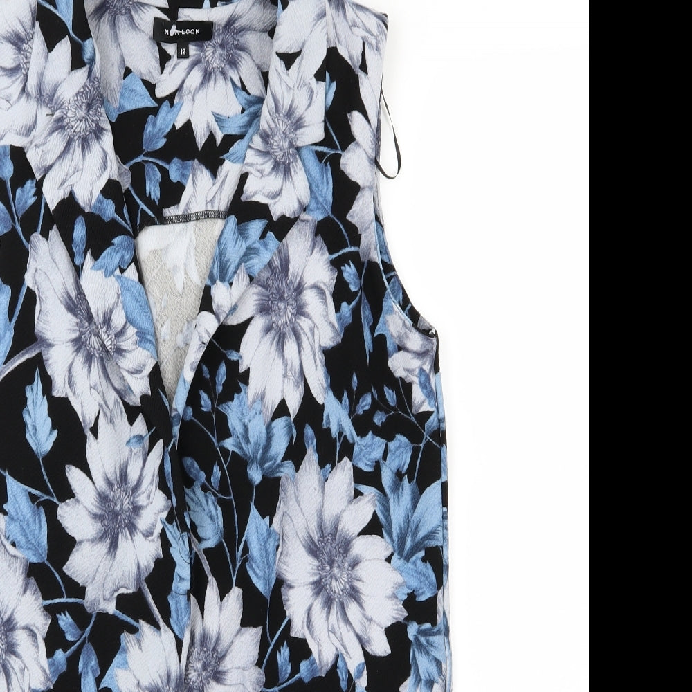 Womens UK Size 12 New Look Blue Jacket