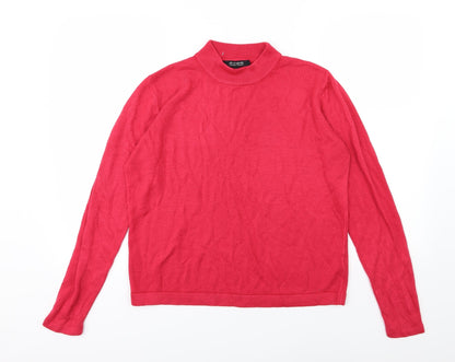 Originals Womens Pink  Knit Pullover Jumper Size 16