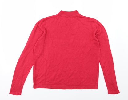 Originals Womens Pink  Knit Pullover Jumper Size 16