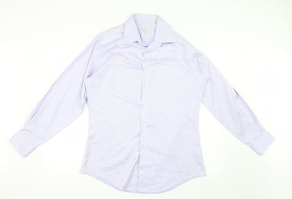 Pronto Uomo Mens Blue    Button-Up Size 15.5