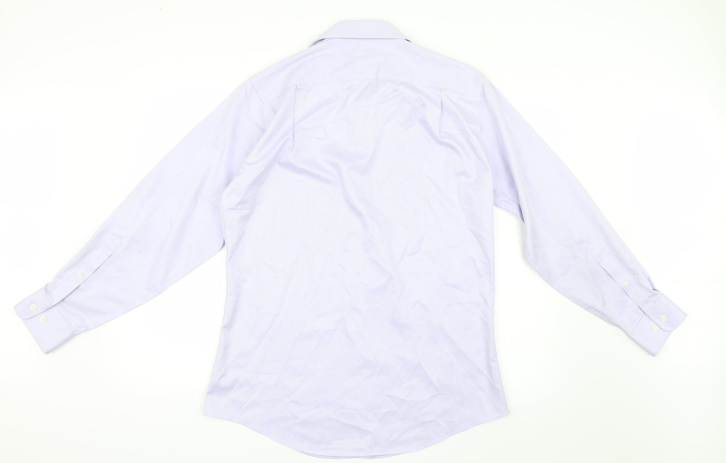 Pronto Uomo Mens Blue    Button-Up Size 15.5