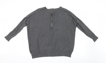Atmosphere Womens Grey  Knit Pullover Jumper Size 10