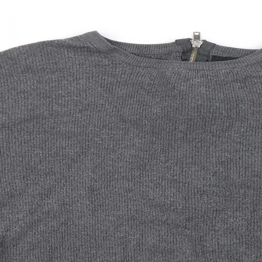 Atmosphere Womens Grey  Knit Pullover Jumper Size 10