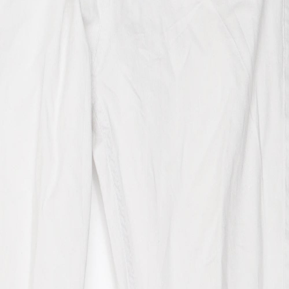 Zeenzo Womens White   Skinny Jeans Size 36 L29 in - Super Skinny