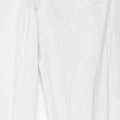 Zeenzo Womens White   Skinny Jeans Size 36 L29 in - Super Skinny