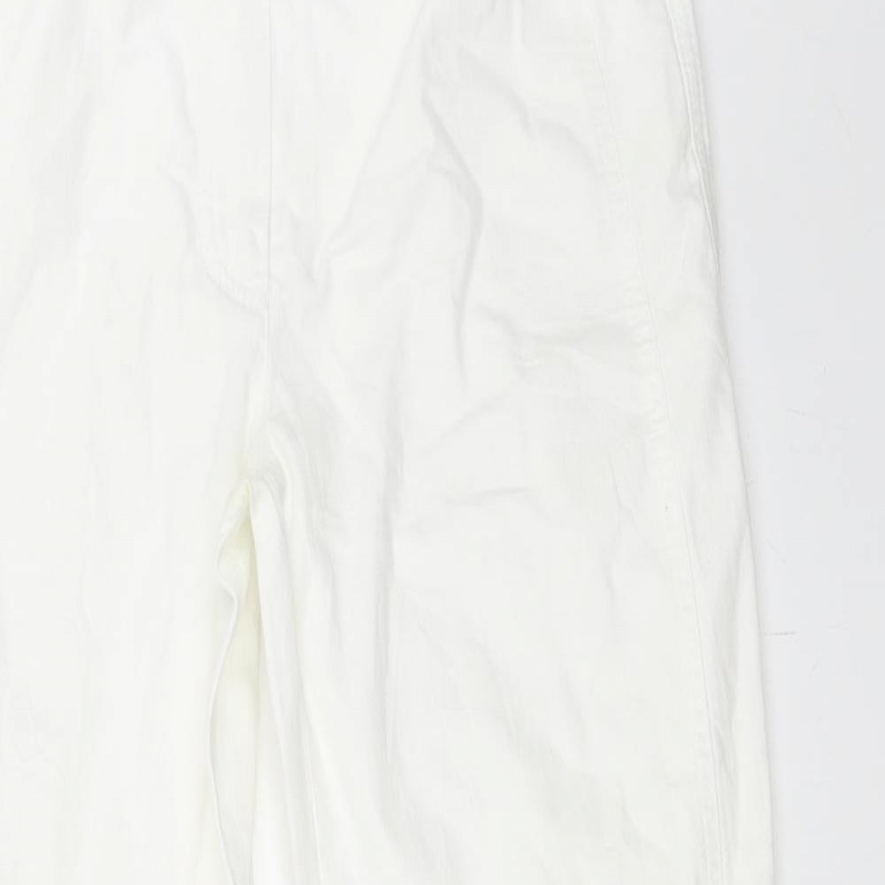 Gerry Webber Womens White  Denim Straight Jeans Size 36 L29 in