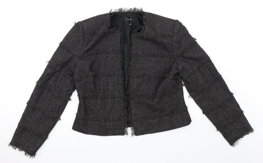 EAST Womens Black   Jacket Blazer Size 14