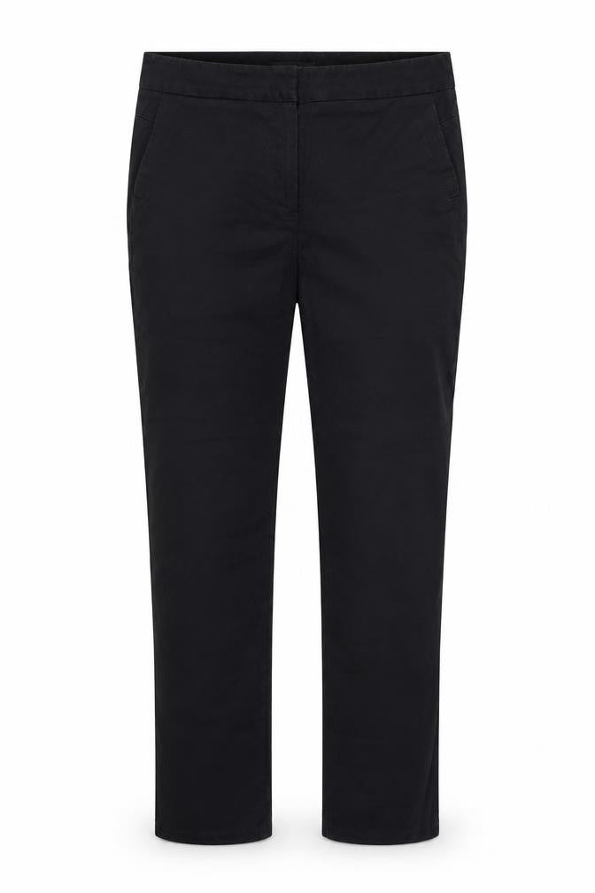 Marks & Spencer Womens Black   Chino Trousers Size M L26 in