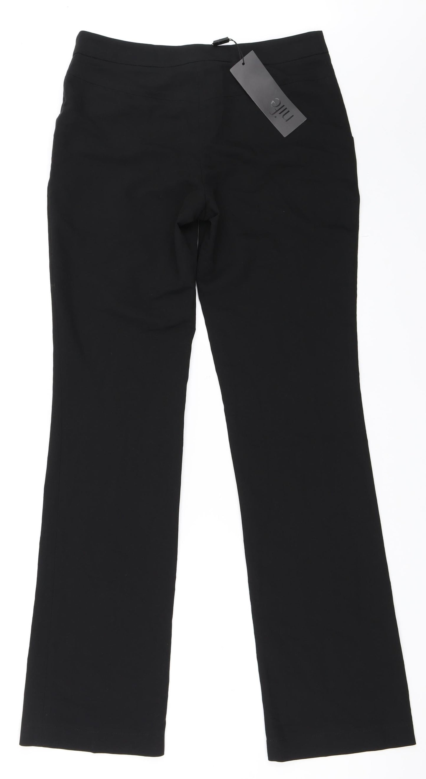 NIFE Womens Black   Trousers  Size 38 L33 in
