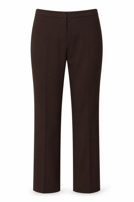 Womens UK Size 38 Preworn Regular Fit  Brown Trousers