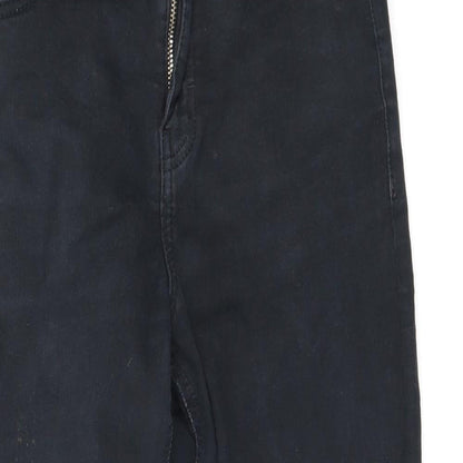 Topshop Womens Black   Skinny Jeans Size 28 in L30 in