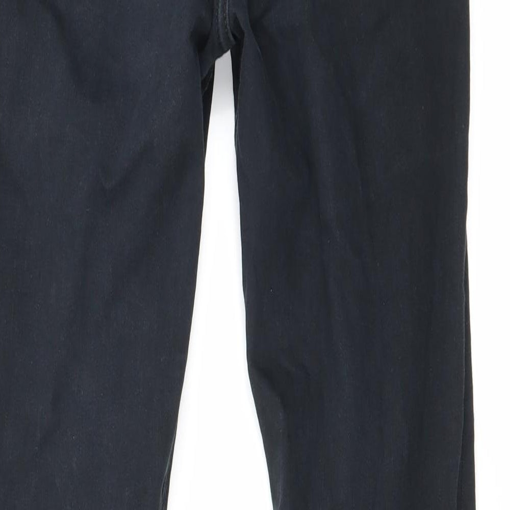 Topshop Womens Black   Skinny Jeans Size 28 in L30 in
