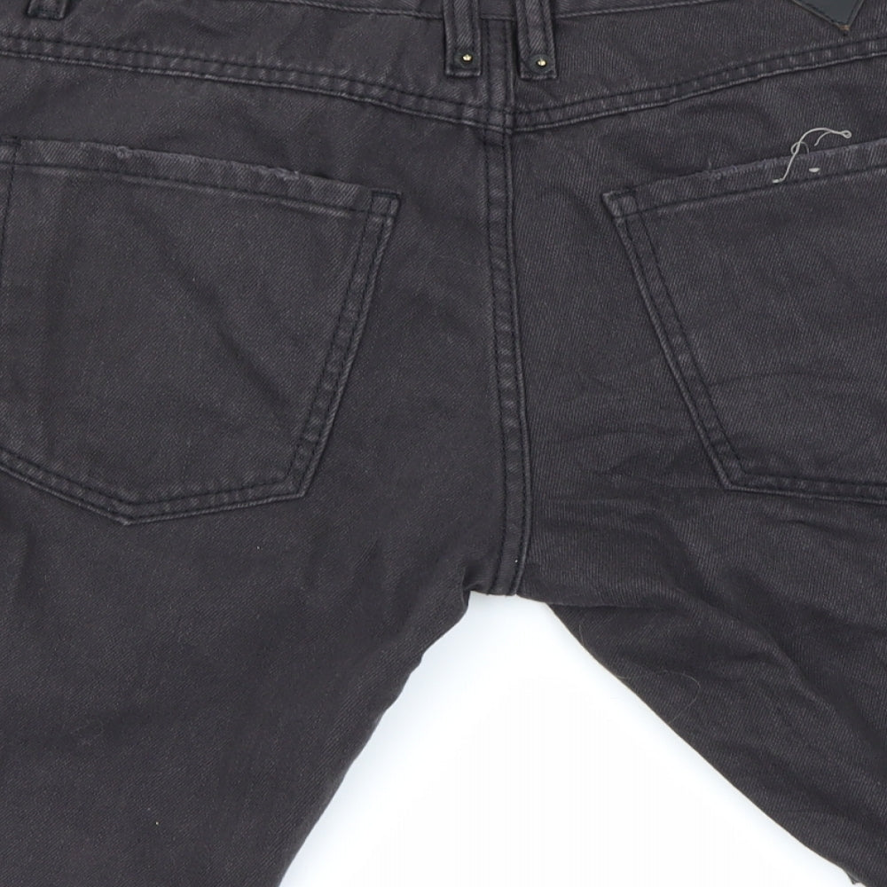 Preworn Mens Black   Chino Shorts Size 32 in