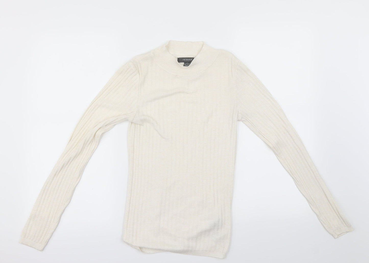 Primark Womens Ivory   Pullover Jumper Size S