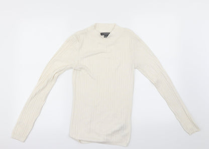 Primark Womens Ivory   Pullover Jumper Size S