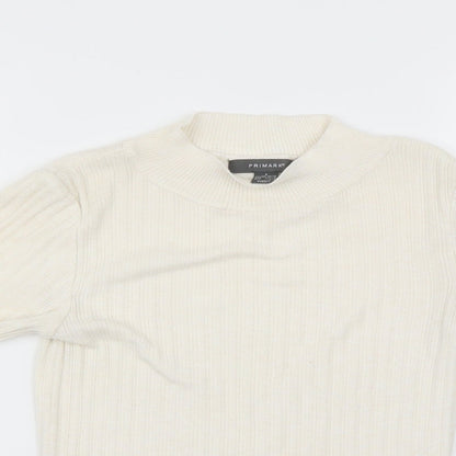 Primark Womens Ivory   Pullover Jumper Size S