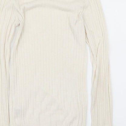 Primark Womens Ivory   Pullover Jumper Size S