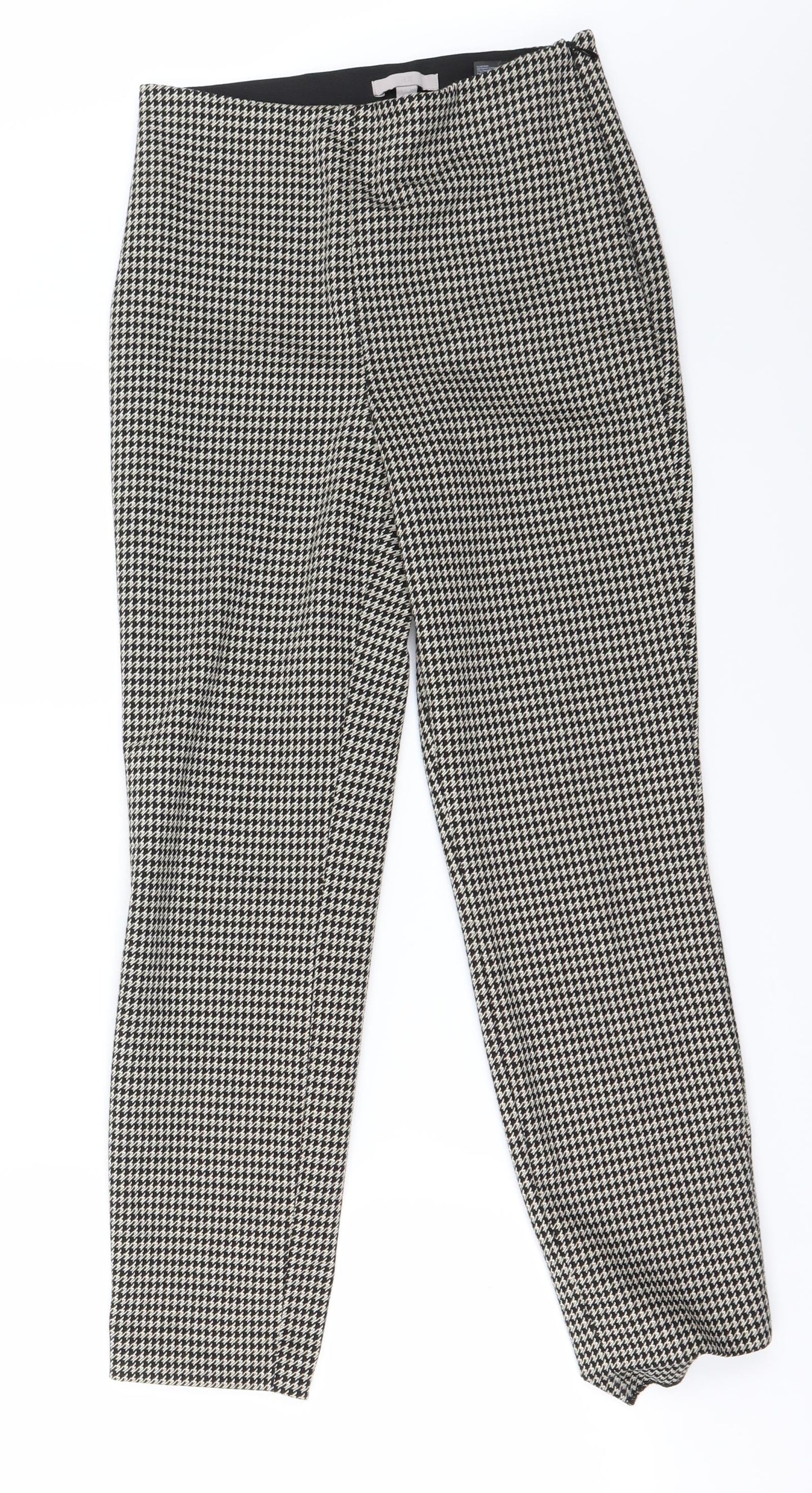 Womens UK Size 8 H&M Regular Fit  Beige Trousers