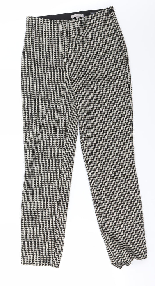 Womens UK Size 8 H&M Regular Fit  Beige Trousers