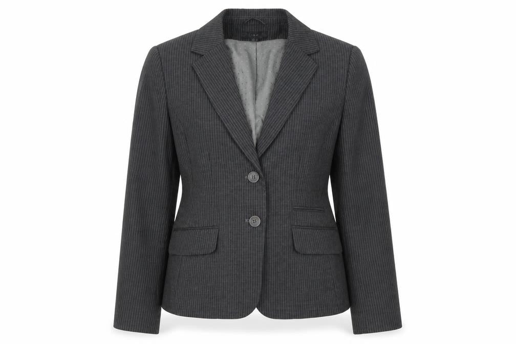 Womens UK Size 12 H&M Regular Grey Blazer