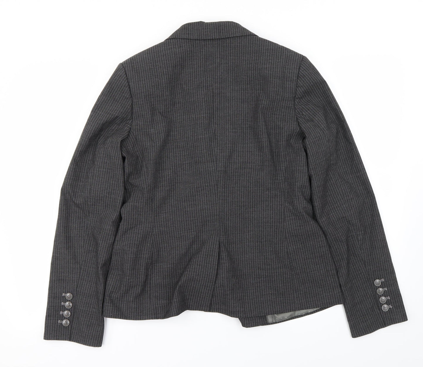 Womens UK Size 12 H&M Regular Grey Blazer