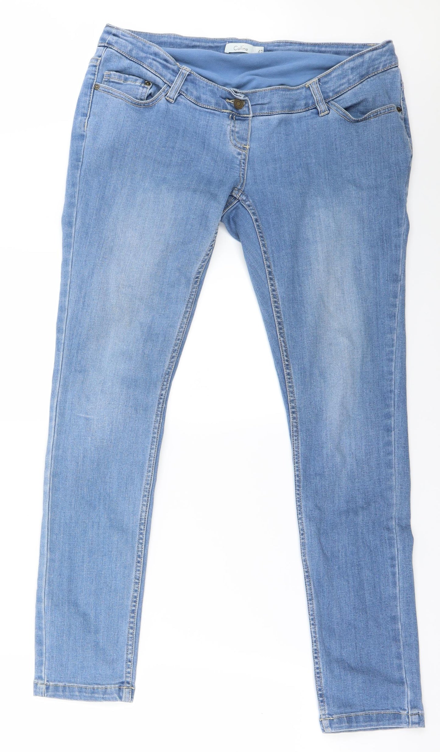 colline Womens Blue   Skinny Jeans Size 32 in L28 in