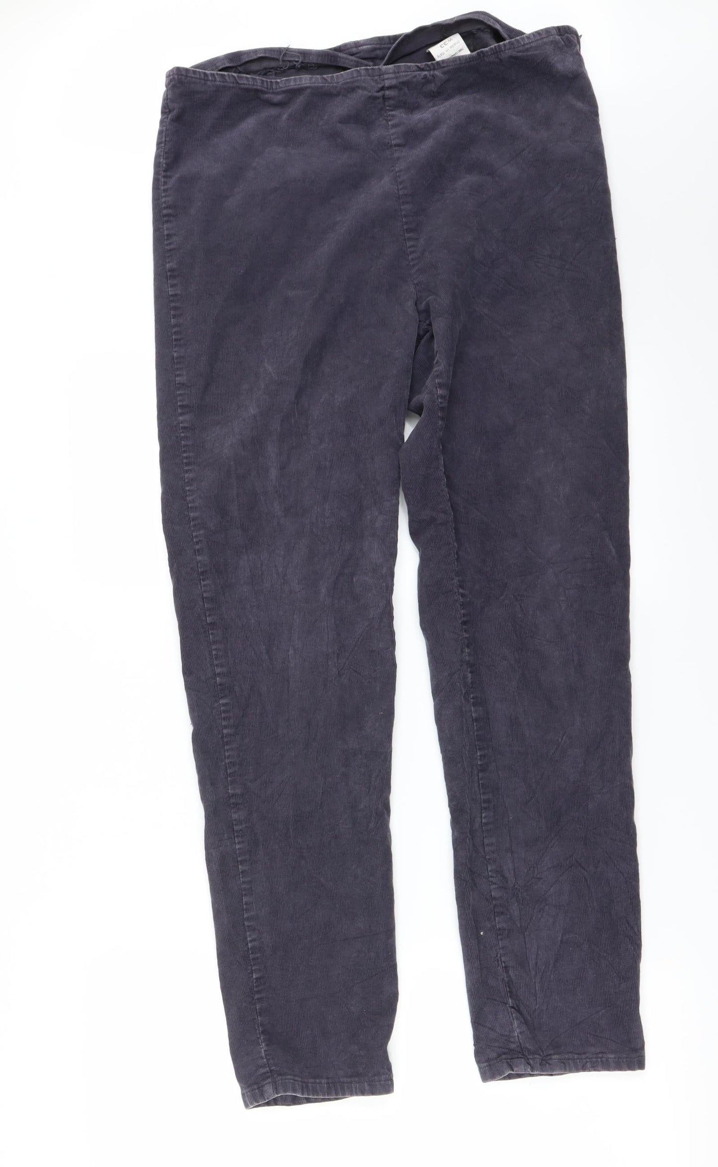 two day jeans Womens Purple  Corduroy Straight Jeans Size 33 in L29 in