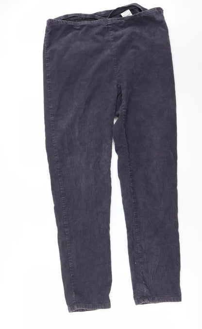 two day jeans Womens Purple  Corduroy Straight Jeans Size 33 in L29 in