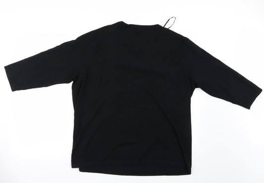 BM Womens Black   Pullover Jumper Size XL