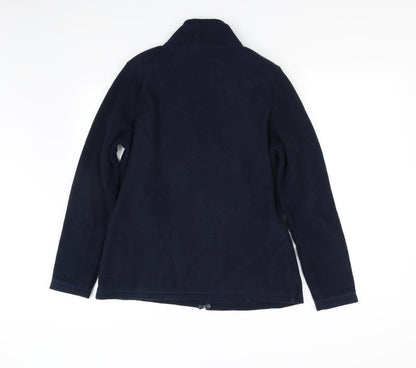 Preworn Womens Blue   Full Zip Jumper Size M