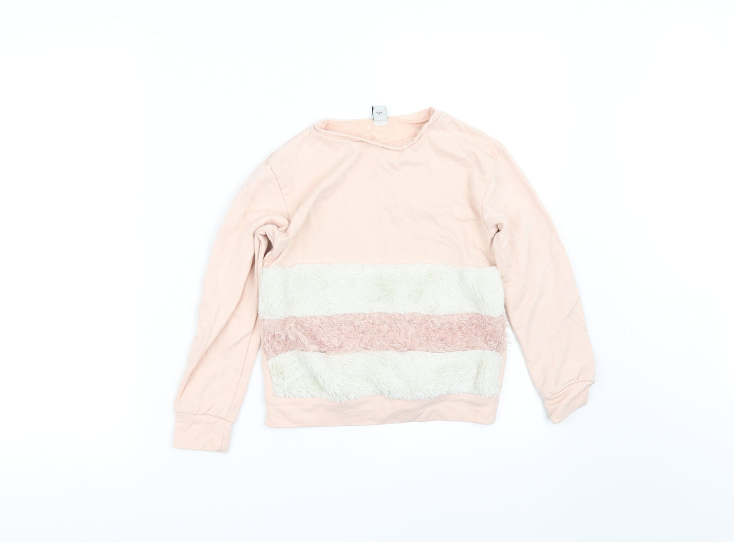 Tu  Girls Beige   Pullover Sweatshirt Size 8 Years