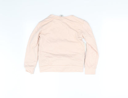 Tu  Girls Beige   Pullover Sweatshirt Size 8 Years