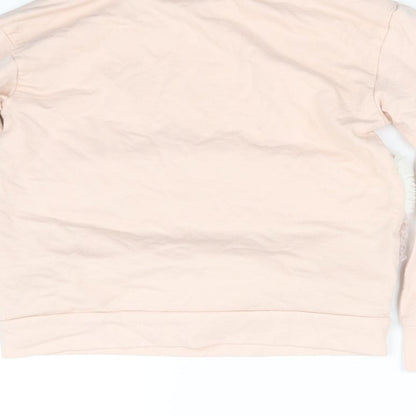 Tu  Girls Beige   Pullover Sweatshirt Size 8 Years