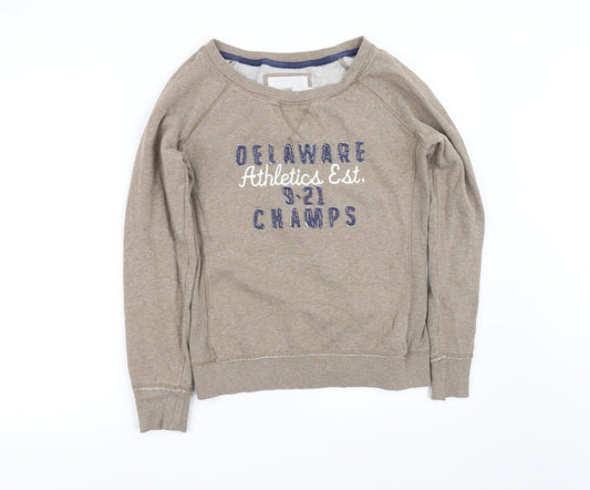 H&M Mens Beige   Pullover Jumper Size M