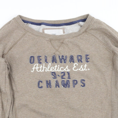 H&M Mens Beige   Pullover Jumper Size M