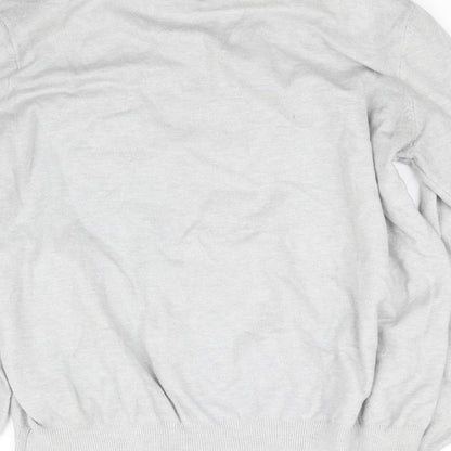 George Mens Grey   Pullover Jumper Size L