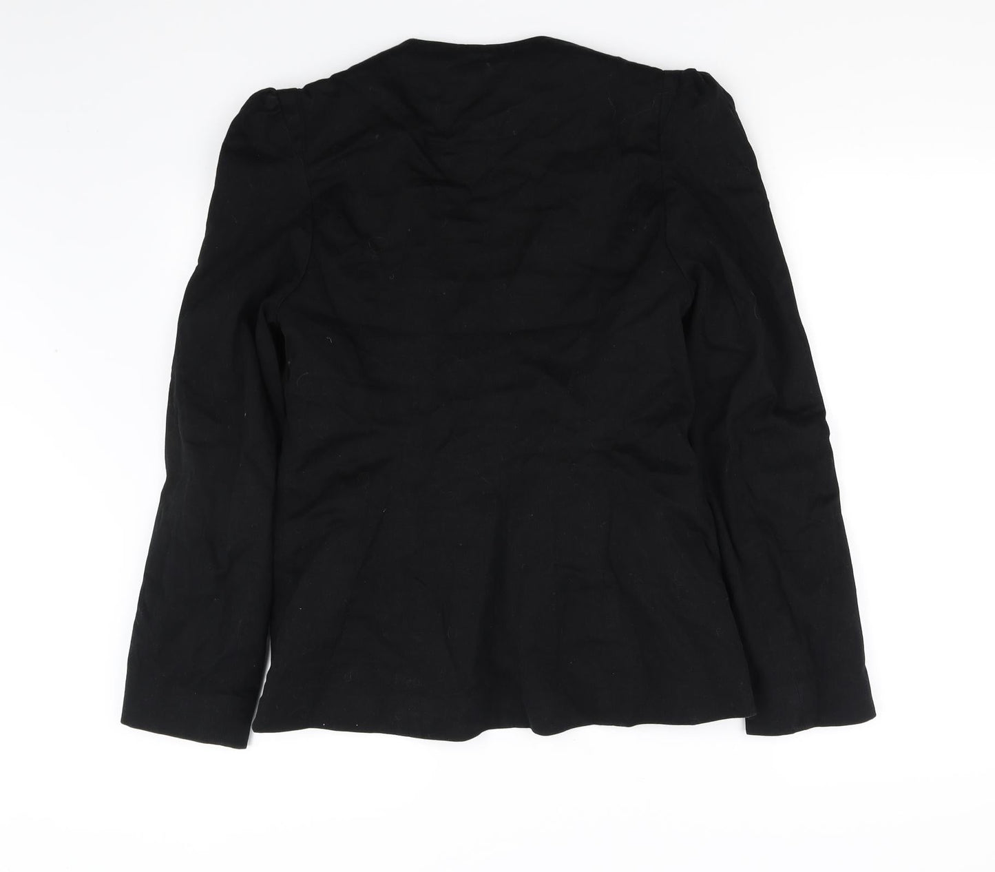 Womens UK Size 12 Love Label Black Jacket