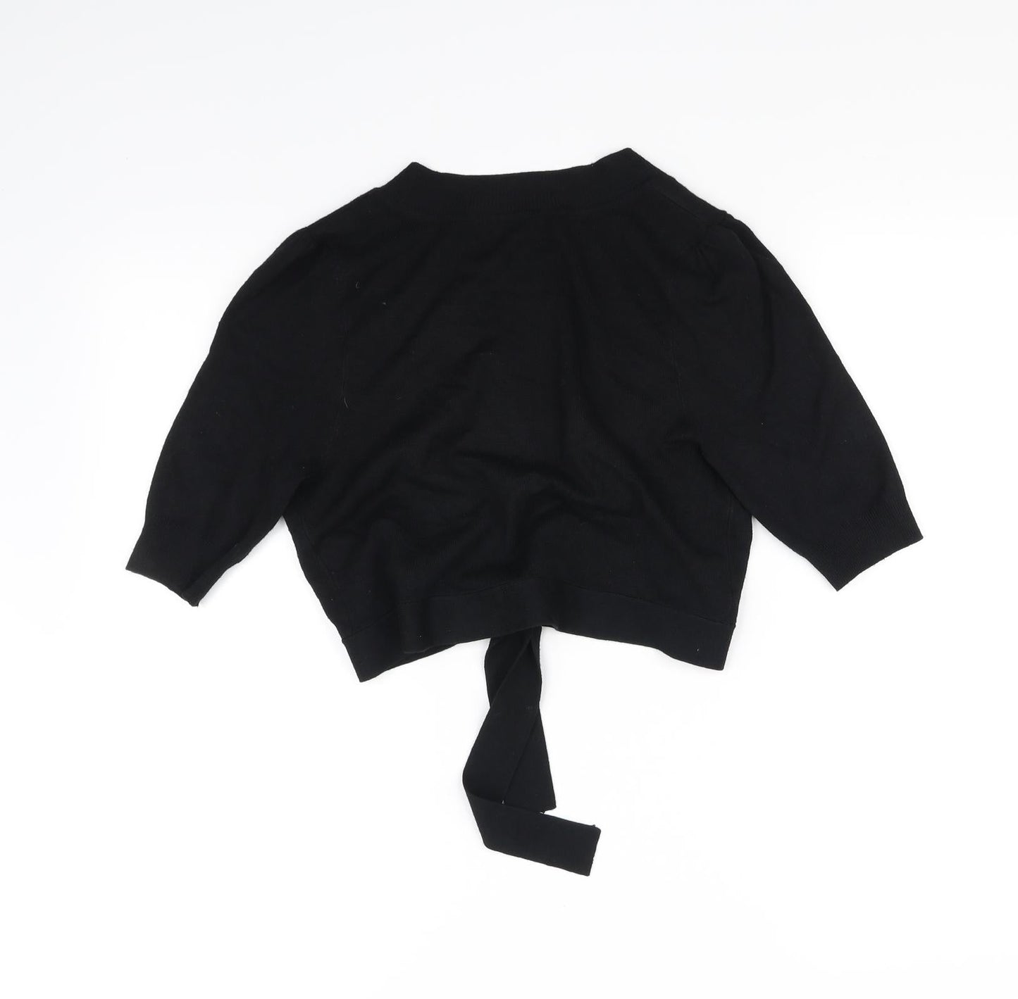 Womens UK Size 8 Marks and Spencer Black Basic Blouse