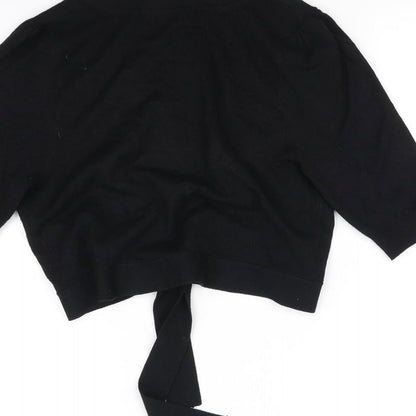 Womens UK Size 8 Marks and Spencer Black Basic Blouse