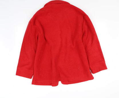 damary Womens Red   Jacket  Size 12