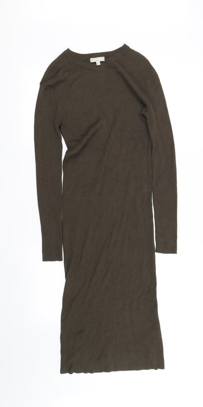 Twist Womens Green   Pencil Dress  Size 8